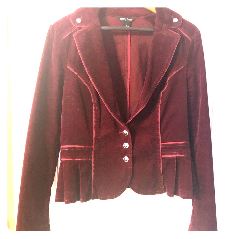 White House Black Market corduroy blazer